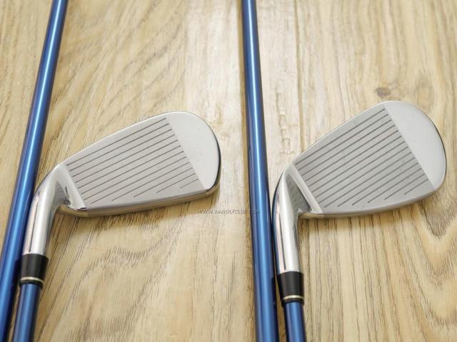 Iron set : Tsuruya : ชุดเหล็ก Tsuruya AXEL Dual Impact Z HM (หน้าเด้ง) มีเหล็ก 5-Pw,Aw (7 ชิ้น) ก้านกราไฟต์ Flex S