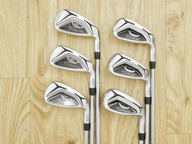 Iron set : Titleist : ชุดเหล็ก Titleist VG3 Type D Forged (รุ่นปี 2019 Japan Spec. ตีง่ายและไกลที่สุดของ Titleist) มีเหล็ก 6-Pw,Aw (6 ชิ้น) ก้านกราไฟต์ Mitsubishi VGI 