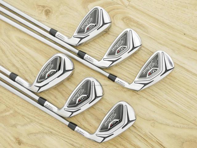 Iron set : Titleist : ชุดเหล็ก Titleist VG3 Type D Forged (รุ่นปี 2019 Japan Spec. ตีง่ายและไกลที่สุดของ Titleist) มีเหล็ก 6-Pw,Aw (6 ชิ้น) ก้านกราไฟต์ Mitsubishi VGI 