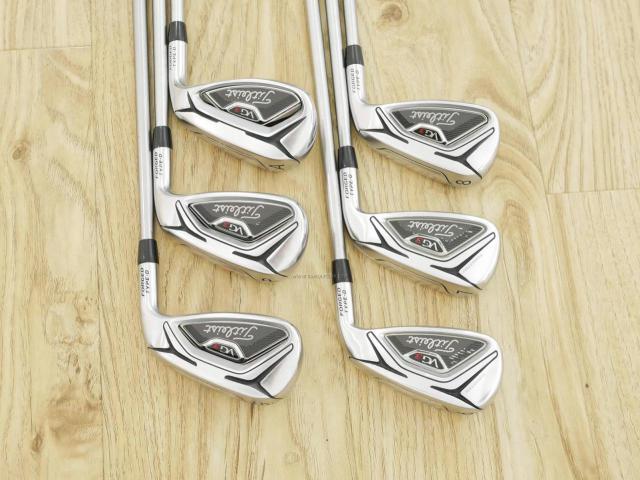 Iron set : Titleist : ชุดเหล็ก Titleist VG3 Type D Forged (รุ่นปี 2019 Japan Spec. ตีง่ายและไกลที่สุดของ Titleist) มีเหล็ก 6-Pw,Aw (6 ชิ้น) ก้านกราไฟต์ Mitsubishi VGI 