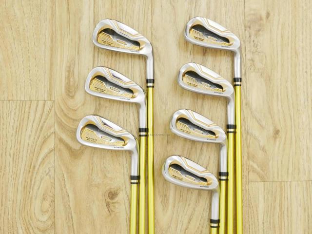 Iron set : Honma : **ก้าน 3 ดาว** ชุดเหล็ก Honma Beres IS-06 Forged (ปี 2019) มีเหล็ก 6-11,Aw (7 ชิ้น เทียบเท่า 5-Pw,Aw) ก้าน ARMRQ X (47) Flex R (3 ดาว)