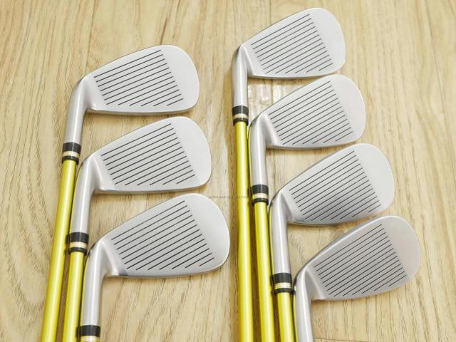 Iron set : Honma : **ก้าน 3 ดาว** ชุดเหล็ก Honma Beres IS-06 Forged (ปี 2019) มีเหล็ก 6-11,Aw (7 ชิ้น เทียบเท่า 5-Pw,Aw) ก้าน ARMRQ X (47) Flex R (3 ดาว)