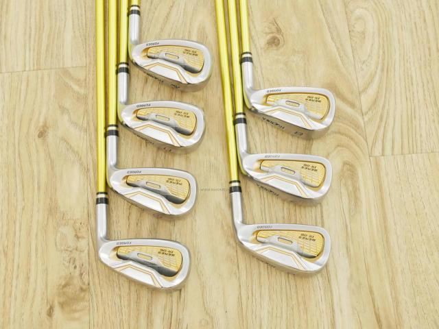 Iron set : Honma : **ก้าน 3 ดาว** ชุดเหล็ก Honma Beres IS-06 Forged (ปี 2019) มีเหล็ก 6-11,Aw (7 ชิ้น เทียบเท่า 5-Pw,Aw) ก้าน ARMRQ X (47) Flex R (3 ดาว)