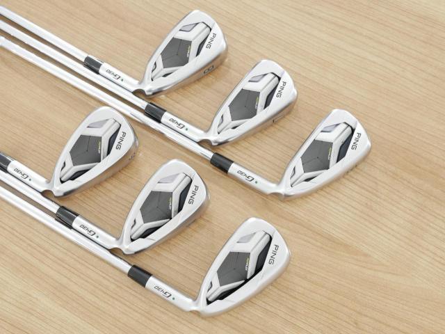 Iron set : Ping : ชุดเหล็ก Ping G430 (ออกปี 2023 Japan Spec. ใบใหญ่ ง่าย ไกล) มีเหล็ก 6-W,45 (6 ชิ้น) ก้านเหล็ก NS Pro 850 Flex R