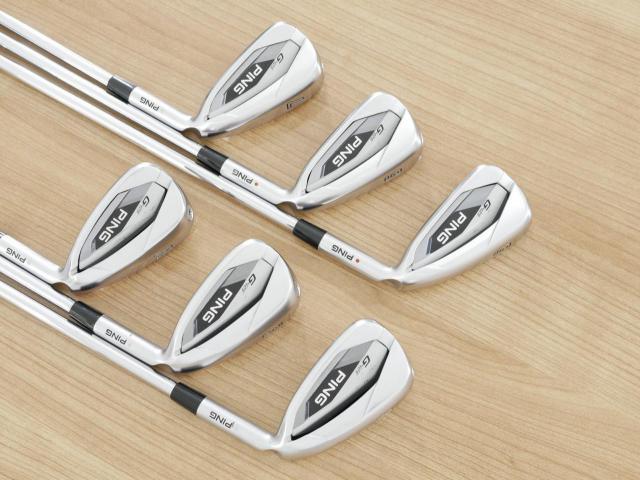 Iron set : Ping : ชุดเหล็ก Ping G425 (รุ่นปี 2021 Japan Spec. ใบใหญ่ ง่าย ไกล) มีเหล็ก 5-Pw (6 ชิ้น) ก้านเหล็ก NS Pro ZELOS 7 Flex S