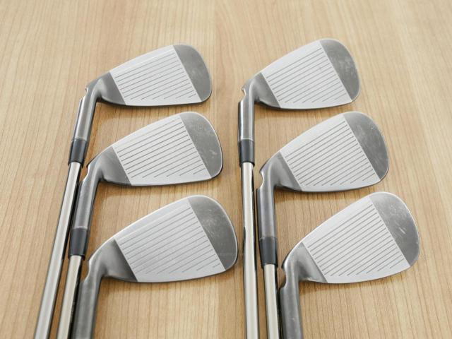Iron set : Ping : ชุดเหล็ก Ping G710 (ปี 2021 Japan Spec. ใบใหญ่ ง่ายที่สุด ไกลที่สุดของ Ping) มีเหล็ก 6-Pw,Aw (6 ชิ้น) ก้านกราไฟต์ UST Mamiya ATTAS 60 Flex R