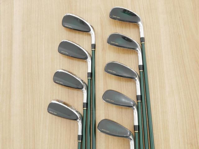 Iron set : Katana : ชุดเหล็กกระเทย Katana Snipe Iron LX-9 มีเหล็ก 4-Pw,Aw,Sw (9 ชิ้น) ก้านกราไฟต์ Flex SR