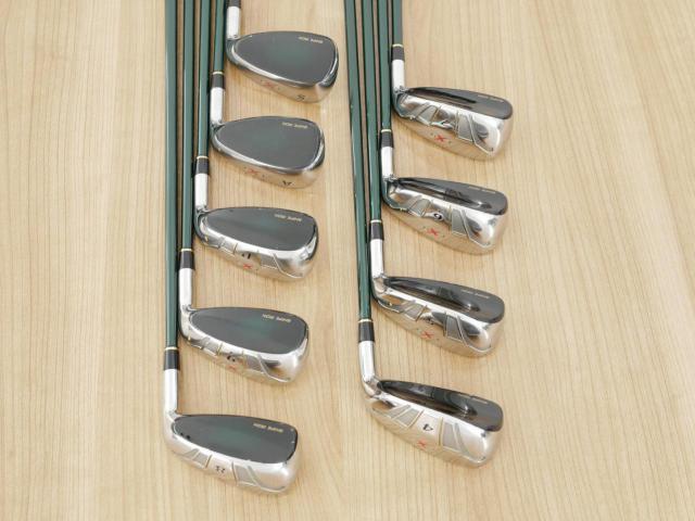 Iron set : Katana : ชุดเหล็กกระเทย Katana Snipe Iron LX-9 มีเหล็ก 4-Pw,Aw,Sw (9 ชิ้น) ก้านกราไฟต์ Flex SR