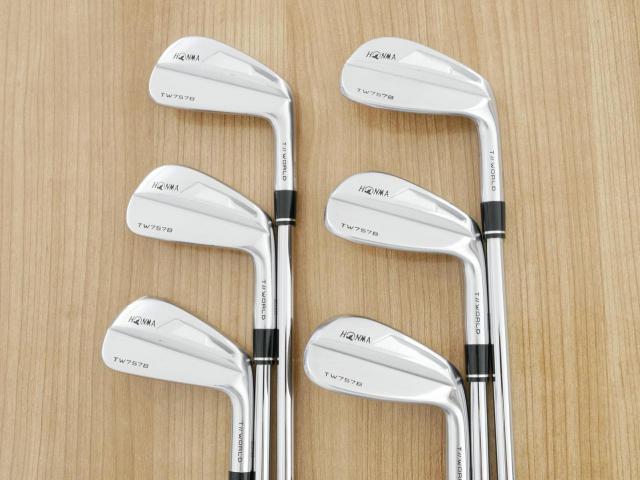 Iron set : Honma : ชุดเหล็ก Honma Tour World TW757B (ออกปี 2022) มีเหล็ก 5-Pw (6 ชิ้น) ก้านเหล็ก Dynamic Gold S200
