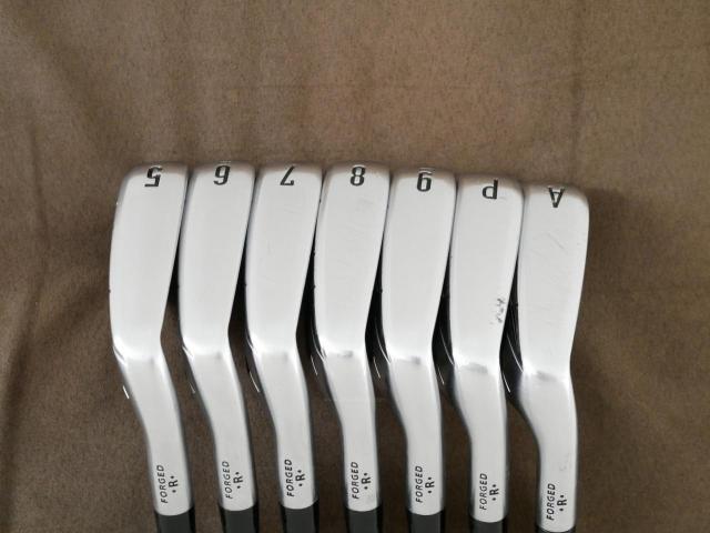 Iron set : Callaway : ชุดเหล็ก Callaway Legacy V (Forged) มีเหล็ก 5-Pw,Aw (7 ชิ้น) ก้านเหล็ก GS85 R300