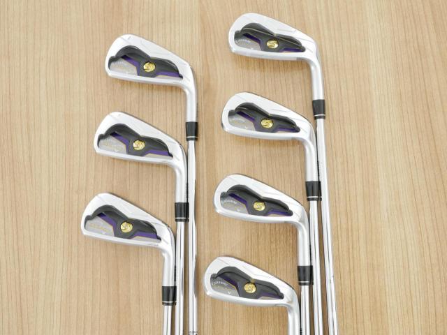 Iron set : Callaway : ชุดเหล็ก Callaway Legacy V (Forged) มีเหล็ก 5-Pw,Aw (7 ชิ้น) ก้านเหล็ก GS85 R300