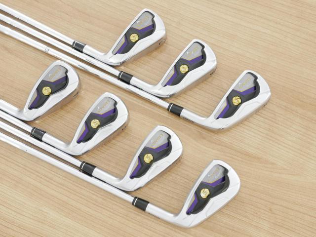 Iron set : Callaway : ชุดเหล็ก Callaway Legacy V (Forged) มีเหล็ก 5-Pw,Aw (7 ชิ้น) ก้านเหล็ก GS85 R300