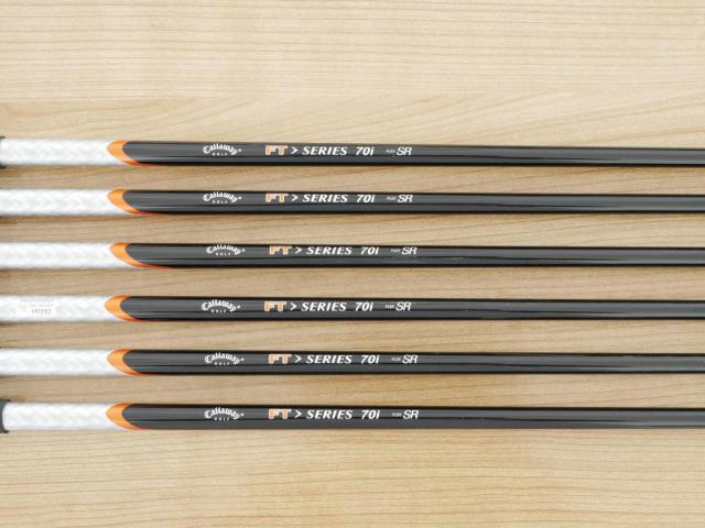Iron set : Callaway : ชุดเหล็ก Callaway FT i-brid มีเหล็ก 5-Pw (6 ชิ้น) ก้านกราไฟต์ Flex SR
