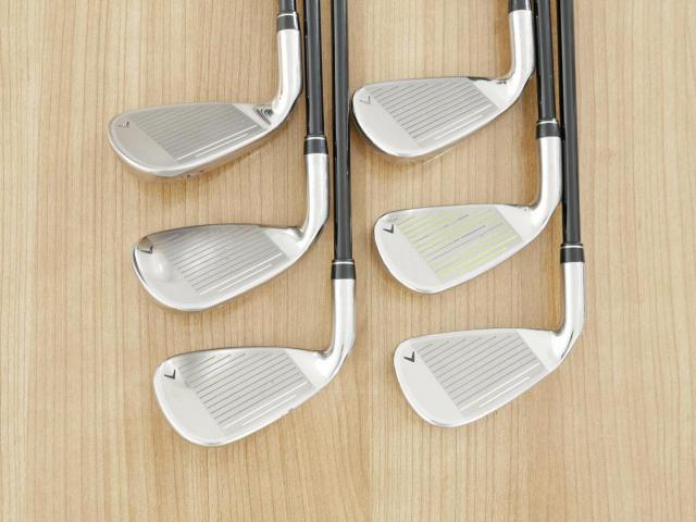 Iron set : Callaway : ชุดเหล็ก Callaway FT i-brid มีเหล็ก 5-Pw (6 ชิ้น) ก้านกราไฟต์ Flex SR