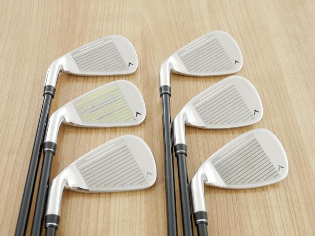 Iron set : Callaway : ชุดเหล็ก Callaway FT i-brid มีเหล็ก 5-Pw (6 ชิ้น) ก้านกราไฟต์ Flex SR