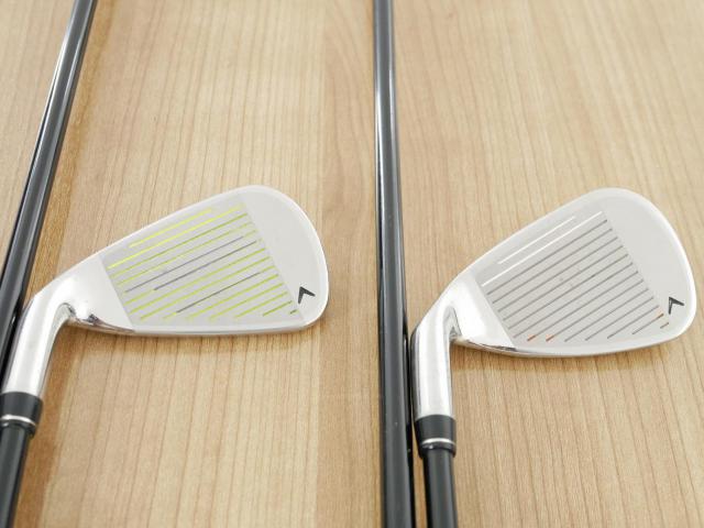 Iron set : Callaway : ชุดเหล็ก Callaway FT i-brid มีเหล็ก 5-Pw (6 ชิ้น) ก้านกราไฟต์ Flex SR
