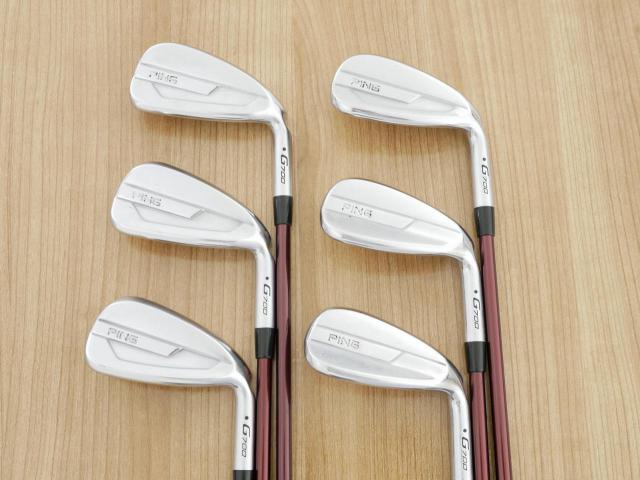 Iron set : Ping : ชุดเหล็ก Ping G700 (ปี 2019 Japan Spec. ใบใหญ่ ง่ายที่สุด ไกลที่สุดของ Ping) มีเหล็ก 6-Pw,Aw (6 ชิ้น) ก้านกราไฟต์ Mitsubishi FUBUKI Flex R