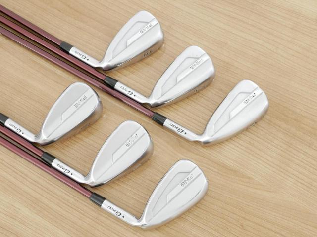 Iron set : Ping : ชุดเหล็ก Ping G700 (ปี 2019 Japan Spec. ใบใหญ่ ง่ายที่สุด ไกลที่สุดของ Ping) มีเหล็ก 6-Pw,Aw (6 ชิ้น) ก้านกราไฟต์ Mitsubishi FUBUKI Flex R