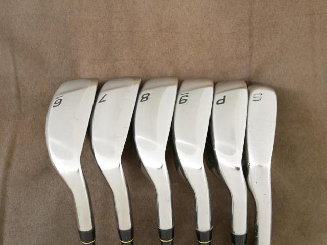 Iron set : Tsuruya : ชุดเหล็ก Tsuruya AXEL GX MM (หน้าเด้ง เบา อ่อน เหมาะกับซีเนียร์) มีเหล็ก 6-Pw,Sw (6 ชิ้น) ก้านกราไฟต์ Flex R