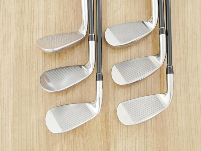 Iron set : Tsuruya : ชุดเหล็ก Tsuruya AXEL GX MM (หน้าเด้ง เบา อ่อน เหมาะกับซีเนียร์) มีเหล็ก 6-Pw,Sw (6 ชิ้น) ก้านกราไฟต์ Flex R