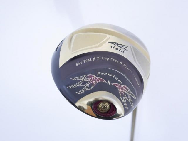Driver : Tsuruya : Tsuruya AXEL Gold Premium II (รุ่นปี 2017 ตัวท๊อป หน้าเด้งสุดๆ COR 0.86 ของใหม่ 4 หมื่น) Loft 10.5 Flex R