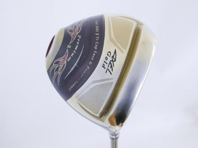 Driver : Tsuruya : Tsuruya AXEL Gold Premium II (รุ่นปี 2017 ตัวท๊อป หน้าเด้งสุดๆ COR 0.86 ของใหม่ 4 หมื่น) Loft 10.5 Flex R
