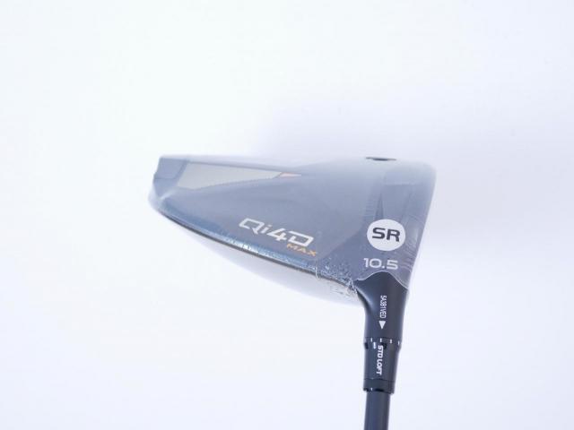 Driver : Taylormade : **ของใหม่ ยังไม่แกะพลาสติก** ไดรเวอร์ Taylormade Qi4D MAX (รุ่นใหม่ล่าสุด ออกปี 2026) Loft 10.5 ก้าน Mitsubishi REAX 50 Flex SR