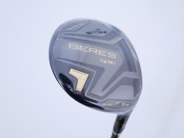 Fairway Wood : Honma : **ของใหม่ ยังไม่แกะพลาสติก** หัวไม้ 5 Honma Beres Black (รุ่นปี 2023) Loft 18 ก้าน Honma ARMRQ MX Flex R