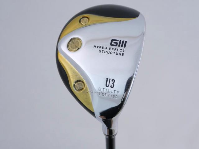 Fairway Wood : Other Brand : ไม้กระเทย GIII (เป็นตัวท๊อปสุดของ Daiwa) Loft 20 Flex SR