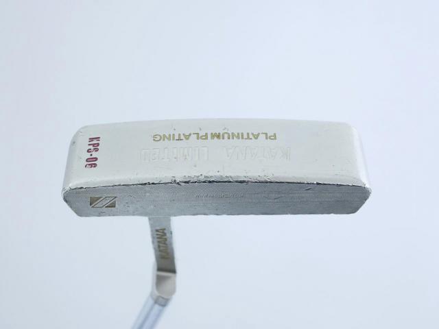 Putter : All : พัตเตอร์ Katana Limited Platinum Plating ยาว 35 นิ้ว