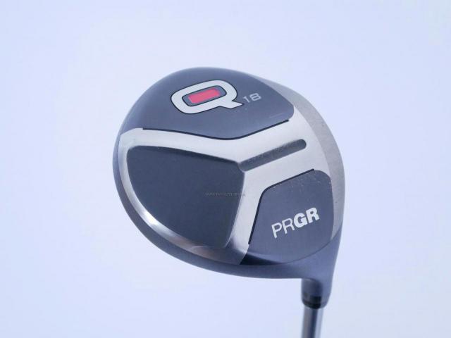 Fairway Wood : PRGR : ไม้กระเทย PRGR Q (รุ่นปี 2019 สำหรับเล่นได้ทุกไลน์) Loft 18 Flex R 