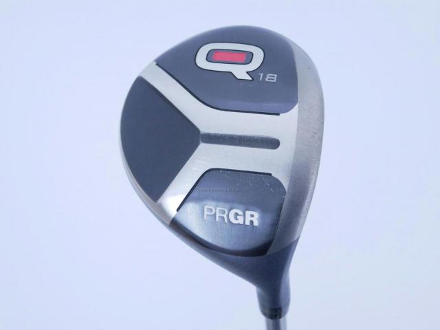 Fairway Wood : PRGR : ไม้กระเทย PRGR Q (รุ่นปี 2019 สำหรับเล่นได้ทุกไลน์) Loft 18 Flex R 