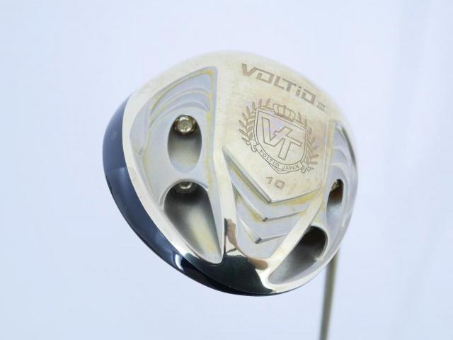 Driver : Katana : Katana Voltio III Gold (ออกปี 2015) Loft 10 ก้าน Tour AD VJ-5 Flex R