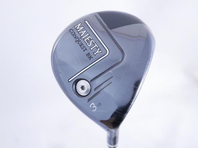 Fairway Wood : Maruman : หัวไม้ 3 Maruman MAJESTY Conquest BK (ปี 2021 รุ่นท้อปสุด) Loft 15 ก้าน Fujikura Speeder Evolution Flex S