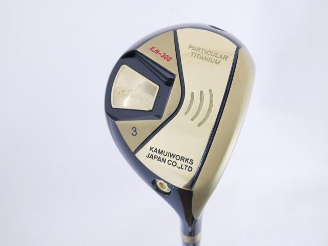 Fairway Wood : Kamui : หัวไม้ 3 Kamuiworks KM-300 (หน้าเด้ง มีสปริงข้างใน หายากมาก) Loft 15 ก้าน Mitsubishi TENSEI K BLUE 65 Flex R