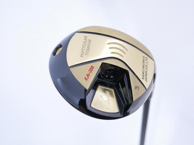 Fairway Wood : Kamui : หัวไม้ 3 Kamuiworks KM-300 (หน้าเด้ง มีสปริงข้างใน หายากมาก) Loft 15 ก้าน Mitsubishi TENSEI K BLUE 65 Flex R