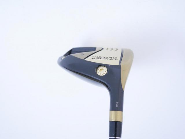 Fairway Wood : Kamui : หัวไม้ 3 Kamuiworks KM-300 (หน้าเด้ง มีสปริงข้างใน หายากมาก) Loft 15 ก้าน Mitsubishi TENSEI K BLUE 65 Flex R
