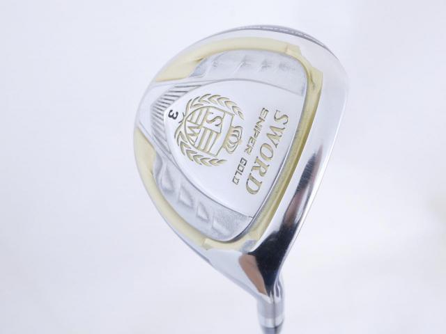 Fairway Wood : Katana : หัวไม้ 3 Katana Sword Sniper Gold (ปี 2016) Loft 16 ก้านกราไฟต์ Fujikura Speeder 556 Flex R