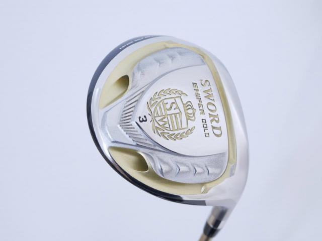 Fairway Wood : Katana : หัวไม้ 3 Katana Sword Sniper Gold (ปี 2016) Loft 16 ก้านกราไฟต์ Fujikura Speeder 556 Flex R