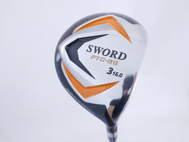 Fairway Wood : Katana : หัวไม้ 3 Katana Sword PTC-88 Loft 16 ก้าน Fujikura Speeder 589 Flex R