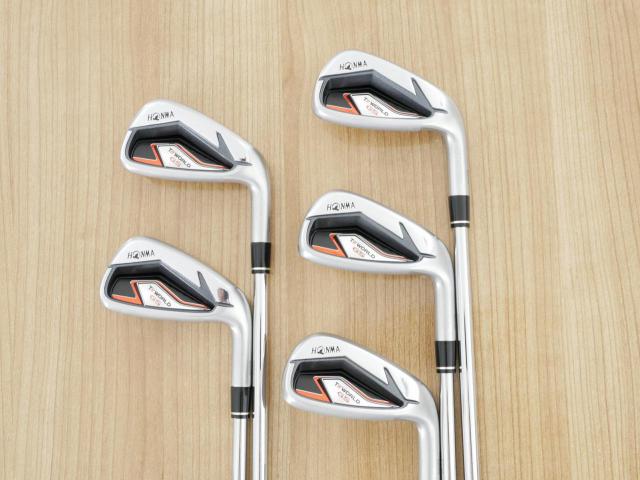 Iron set : Honma : ชุดเหล็ก Honma Tour World GS (ออกปี 2021 ใบใหญ่ ตีง่าย ไกล) มีเหล็ก 6-10 (5 ชิ้น) ก้านเหล็ก NS Pro 950 NEO Flex S