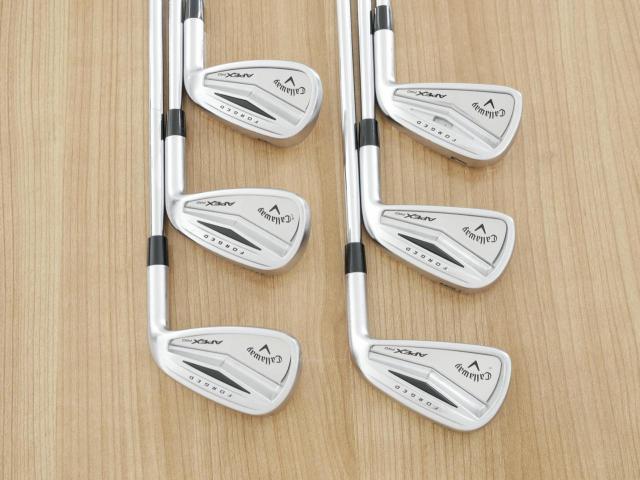 Iron set : Callaway : **มีตำหนิ** ชุดเหล็ก Callaway APEX Pro Forged มีเหล็ก 5-Pw (6 ชิ้น) ก้านเหล็ก NS Pro 950 Flex S