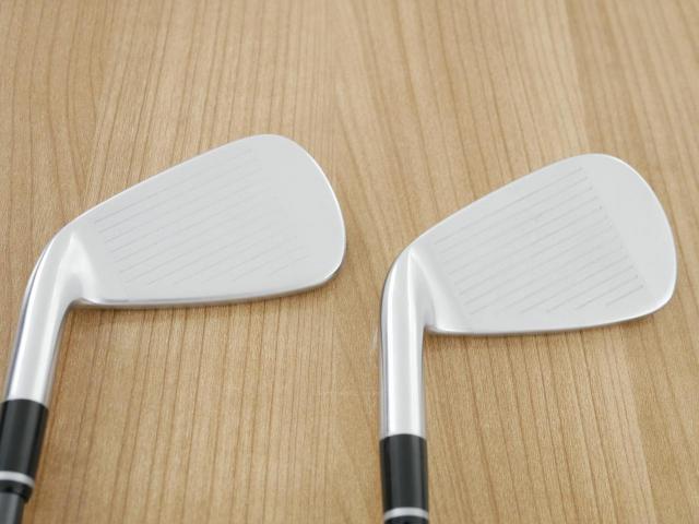 Iron set : PRGR : ชุดเหล็ก PRGR 02 Forged (ปี 2021 นุ่มมาก หายาก) มีเหล็ก 6-Pw (5 ชิ้น) ก้านกราไฟต์ Mitsubishi Diamana Flex SR