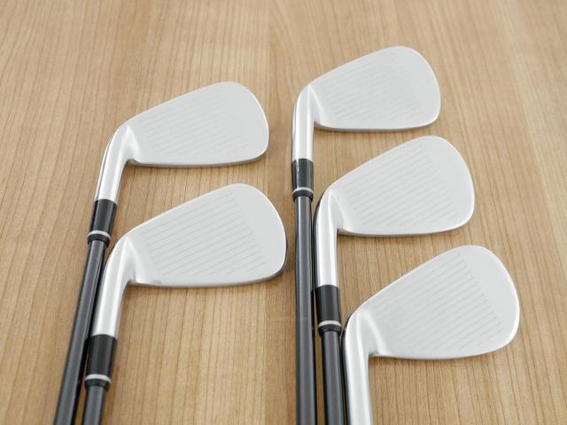 Iron set : PRGR : ชุดเหล็ก PRGR 02 Forged (ปี 2021 นุ่มมาก หายาก) มีเหล็ก 6-Pw (5 ชิ้น) ก้านกราไฟต์ Mitsubishi Diamana Flex SR