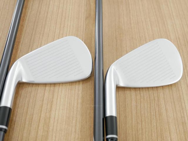Iron set : PRGR : ชุดเหล็ก PRGR 02 Forged (ปี 2021 นุ่มมาก หายาก) มีเหล็ก 6-Pw (5 ชิ้น) ก้านกราไฟต์ Mitsubishi Diamana Flex SR
