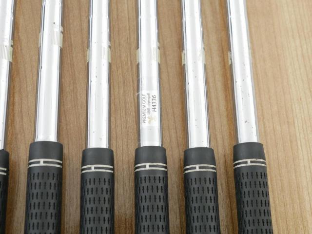 Iron set : Other Brand : ชุดเหล็ก Srixon Z-TX Forged มีเหล็ก 5-Pw (6 ชิ้น) ก้านเหล็ก NS Pro 1050 Flex S