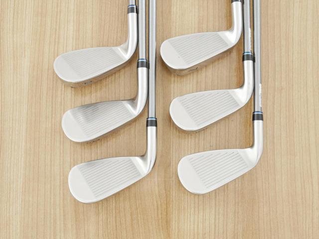 Iron set : XXIO : ชุดเหล็ก XXIO Cross 2 (ออกปี 2021 ตีไกลที่สุดของที่สุดจาก XXIO หน้าเด้งสุดๆ) มีเหล็ก 5-Pw (6 ชิ้น ตีไกลกว่าปกติ 2 เบอร์) ก้านกราไฟต์ MH-2000 Flex S