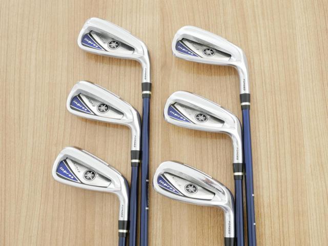 Iron set : Yamaha : ชุดเหล็ก Yamaha Inpres UD+2 (ออกปี 2019 ตีไกลที่สุด ไกลกว่าเหล็กทั่วไป 2 เบอร์ หน้าเด้ง COR 0.822) มีเหล็ก 6-Pw,Aw (6 ชิ้น) ก้านกราไฟต์ Flex SR