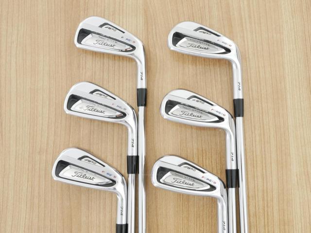 Iron set : Titleist : ชุดเหล็ก Titleist AP2 714 Forged มีเหล็ก 5-Pw (6 ชิ้น) ก้านเหล็ก NS Pro 950 Flex S