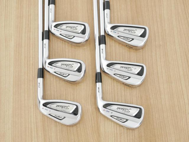 Iron set : Titleist : ชุดเหล็ก Titleist AP2 714 Forged มีเหล็ก 5-Pw (6 ชิ้น) ก้านเหล็ก NS Pro 950 Flex S